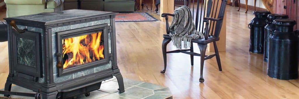 wood burning stove