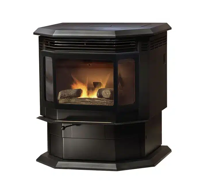 quadra-fire classic bay 1200 pellet stove