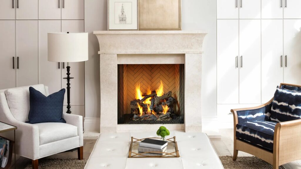 Heat & Glo Rutherford Wood-Burning Open Fireplace