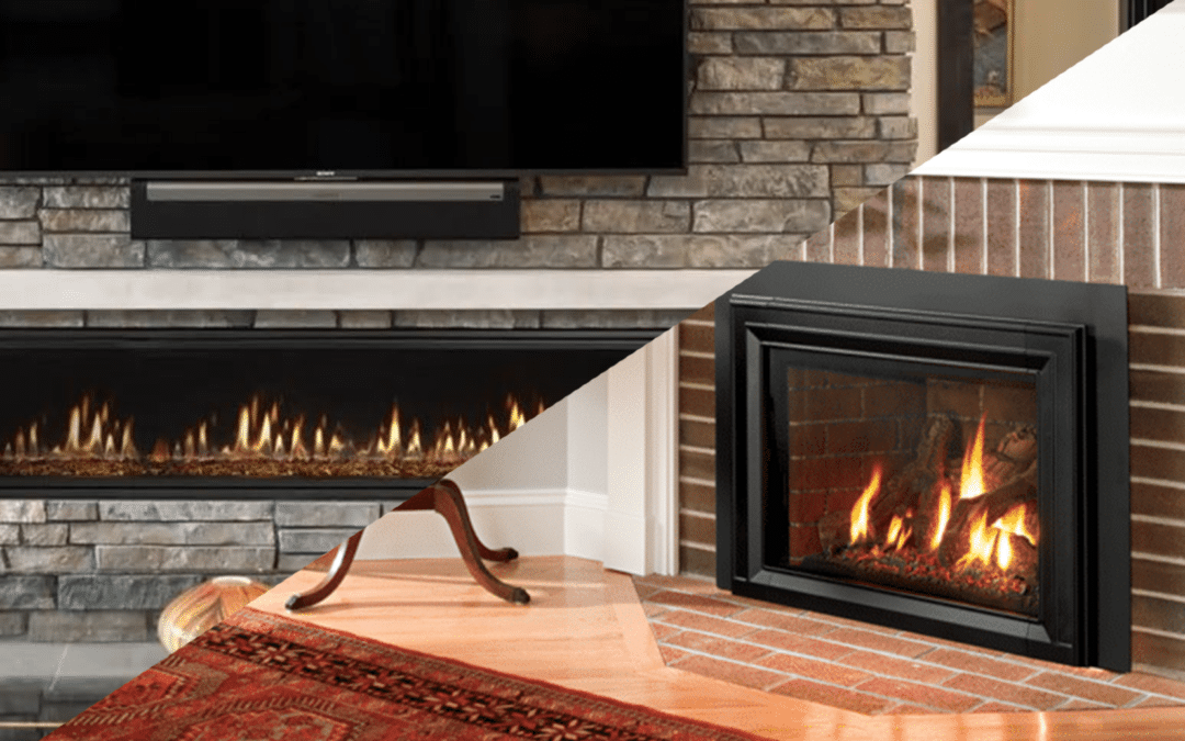 Gas Fireplace vs. Gas Insert: Which Is Right for Your Home?